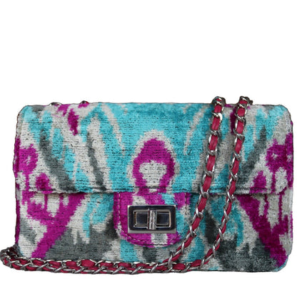 Bolsa de terciopelo de seda Coco-085