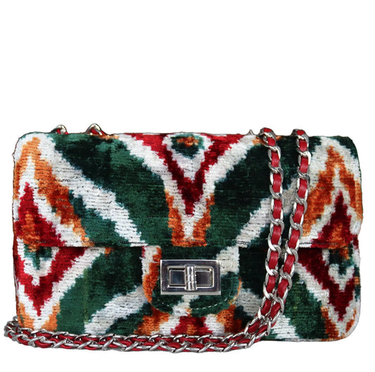 Bolso Coco de terciopelo de seda-091
