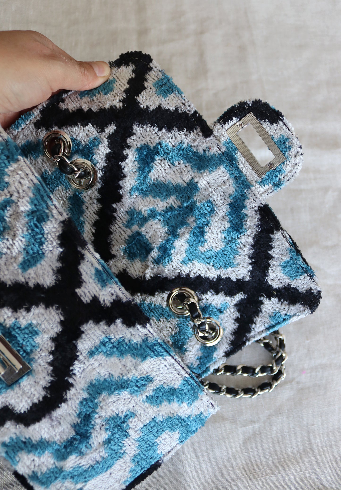 Silk Velvet Coco Bag-093