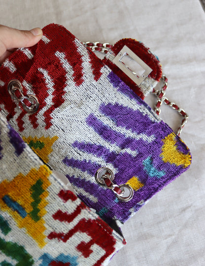 Silk Velvet Mini Coco Bag-095