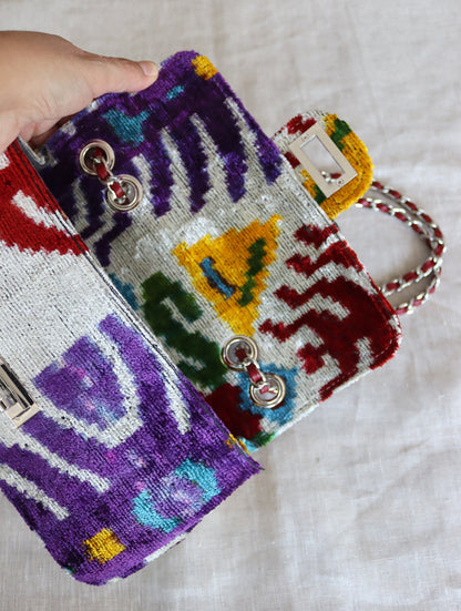 Silk Velvet Mini Coco Bag-097