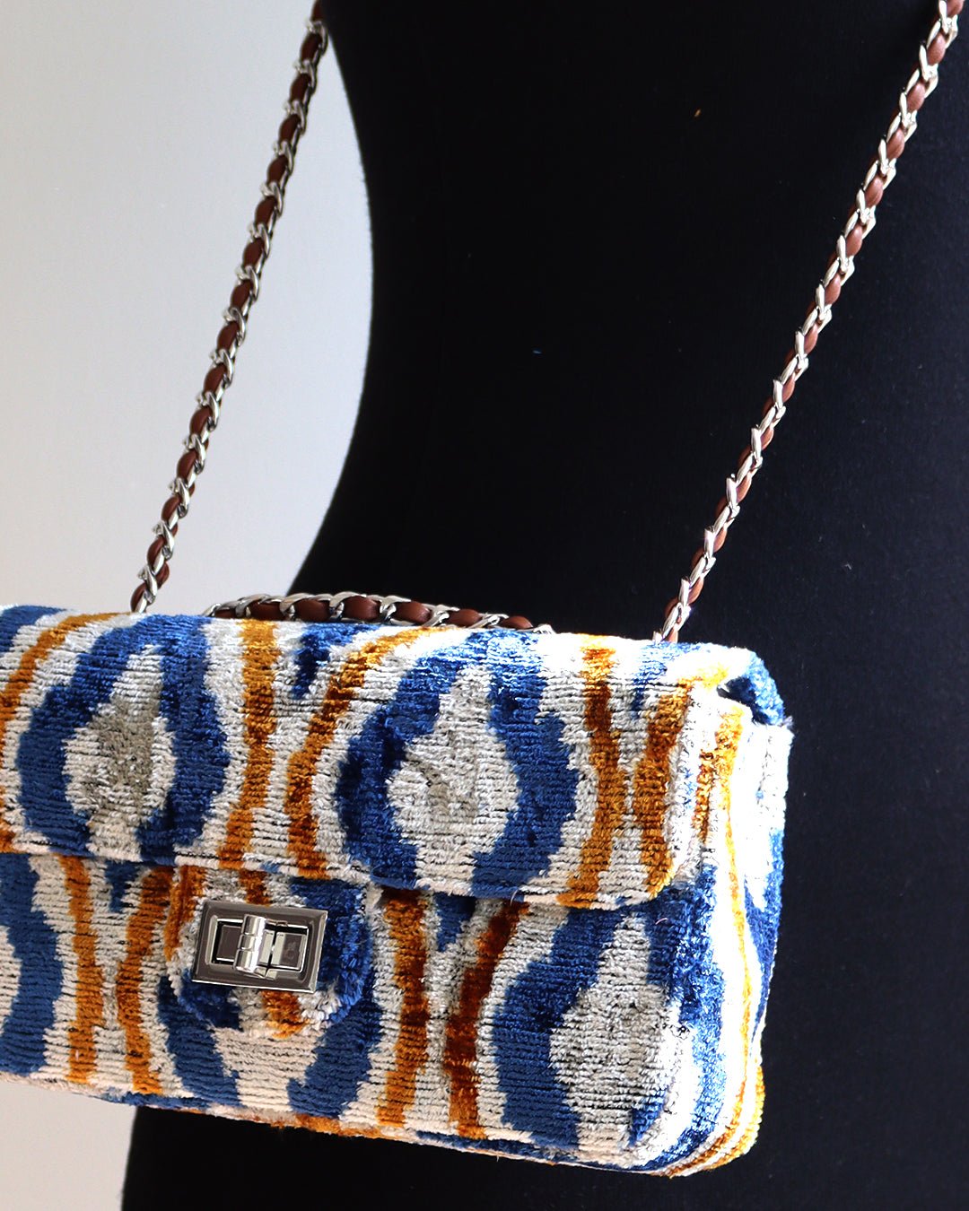 Silk Velvet Mini Coco Bag-075