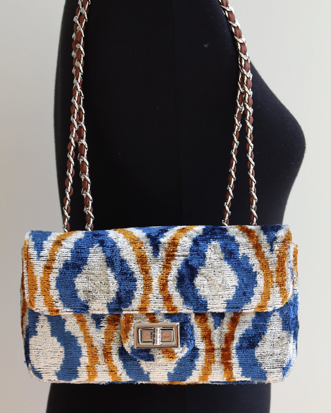 Silk Velvet Mini Coco Bag-075