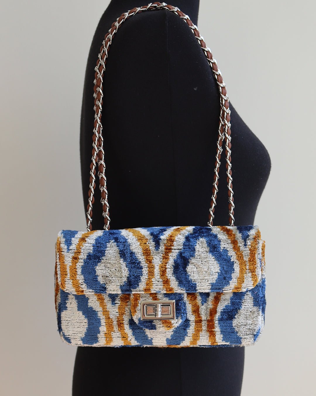 Silk Velvet Mini Coco Bag-075