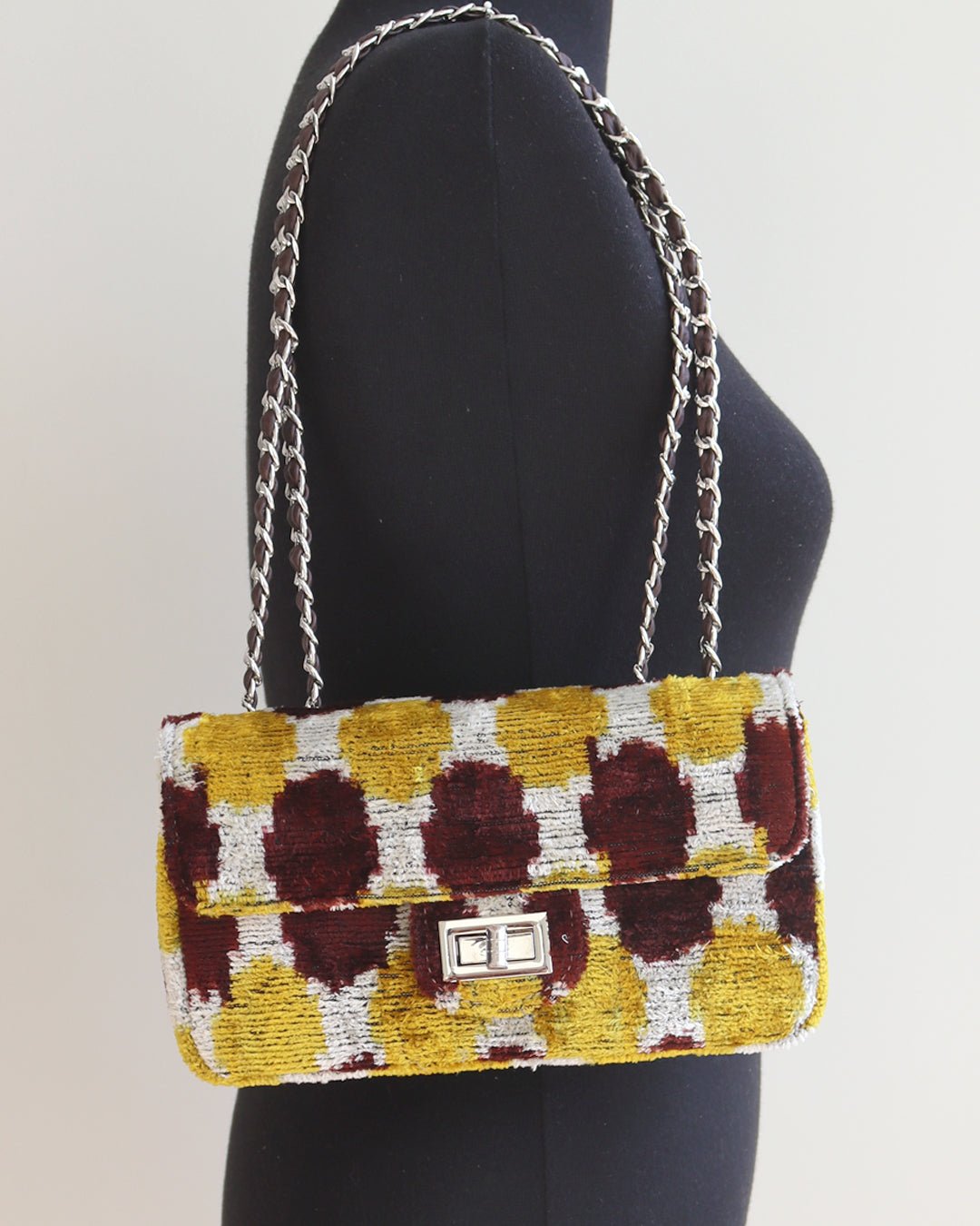 Silk Velvet Mini Coco Bag-073