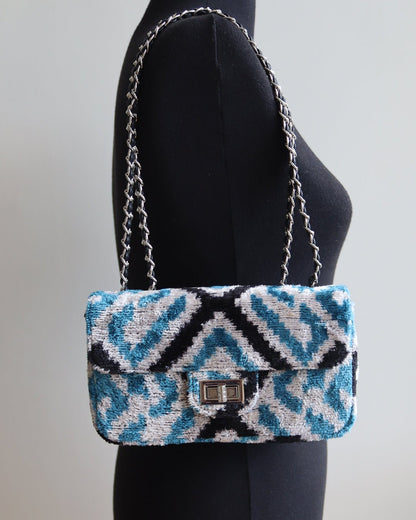 Silk Velvet Mini Coco Bag-077