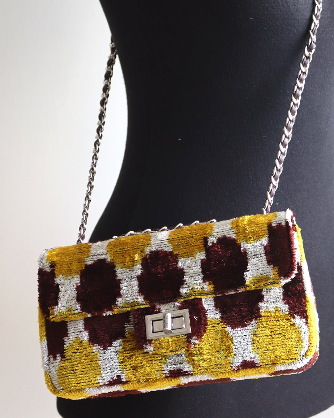 Silk Velvet Mini Coco Bag-073