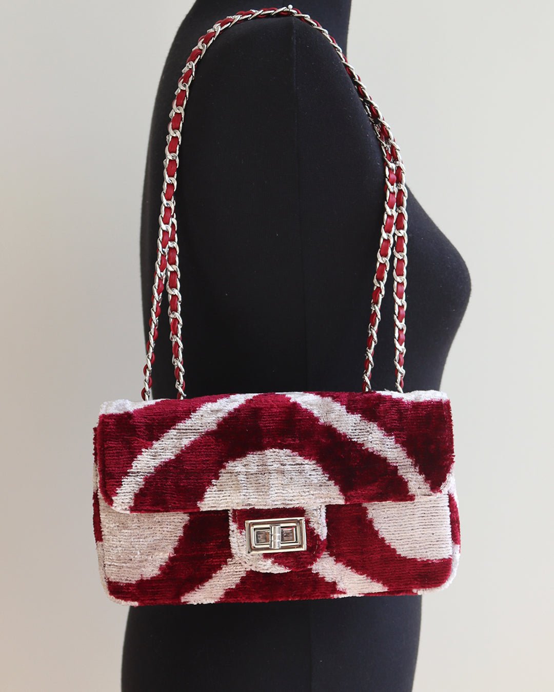 Bolso Coco de terciopelo de seda-076