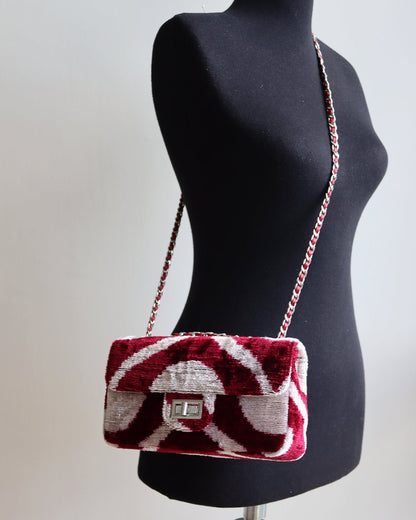 Bolso Coco de terciopelo de seda-076