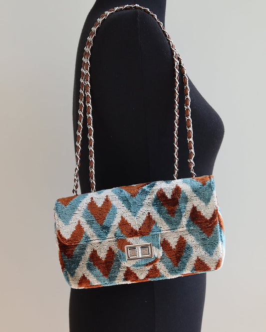 Bolso Coco de terciopelo de seda-071