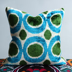 cushion cover silk velvet ikat / silk ikat 40x40cm vs055