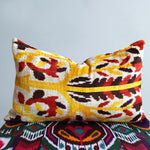 cushion cover silk velvet ikat / silk ikat 40x60cm vs001