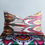 cushion cover silk velvet ikat / silk ikat 40x60cm vs001