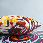 cushion cover silk velvet ikat / silk ikat 40x60cm vs001