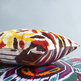 cushion cover silk velvet ikat / silk ikat 40x60cm vs001