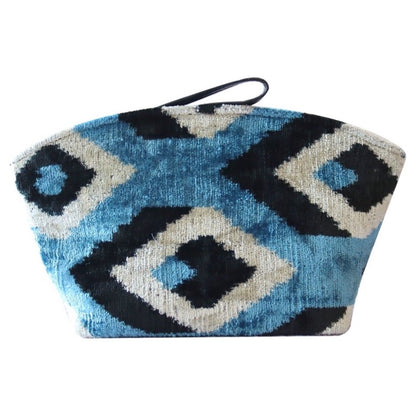 silk velvet ikat gondola bag 03