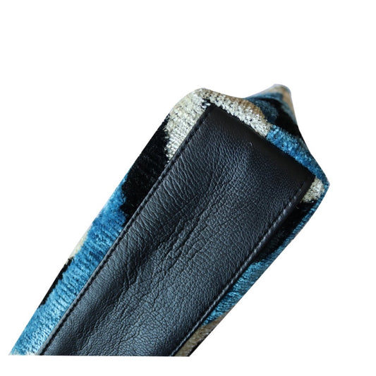 silk velvet ikat gondola bag 03