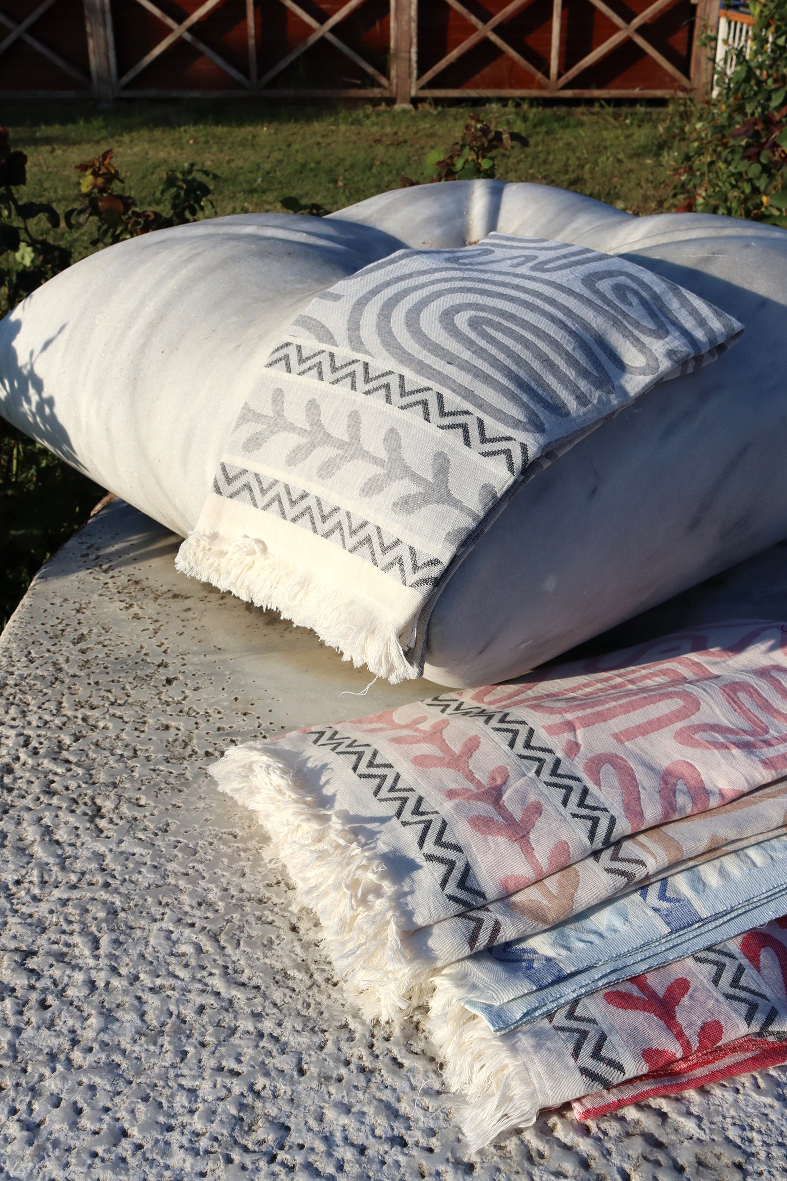 turkish pashtemal 3set (towel) grey