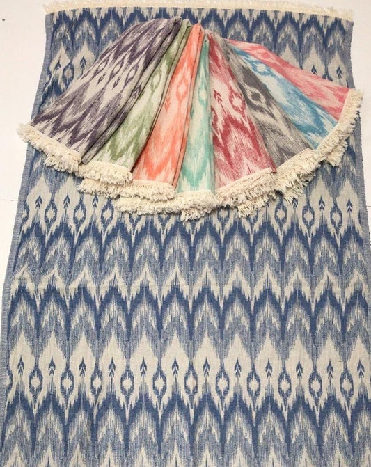 turkish pashtemal ikat print 3set (towel)