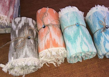 turkish pashtemal ikat print 3set (towel)