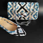 silk velvet ikat shoes 021