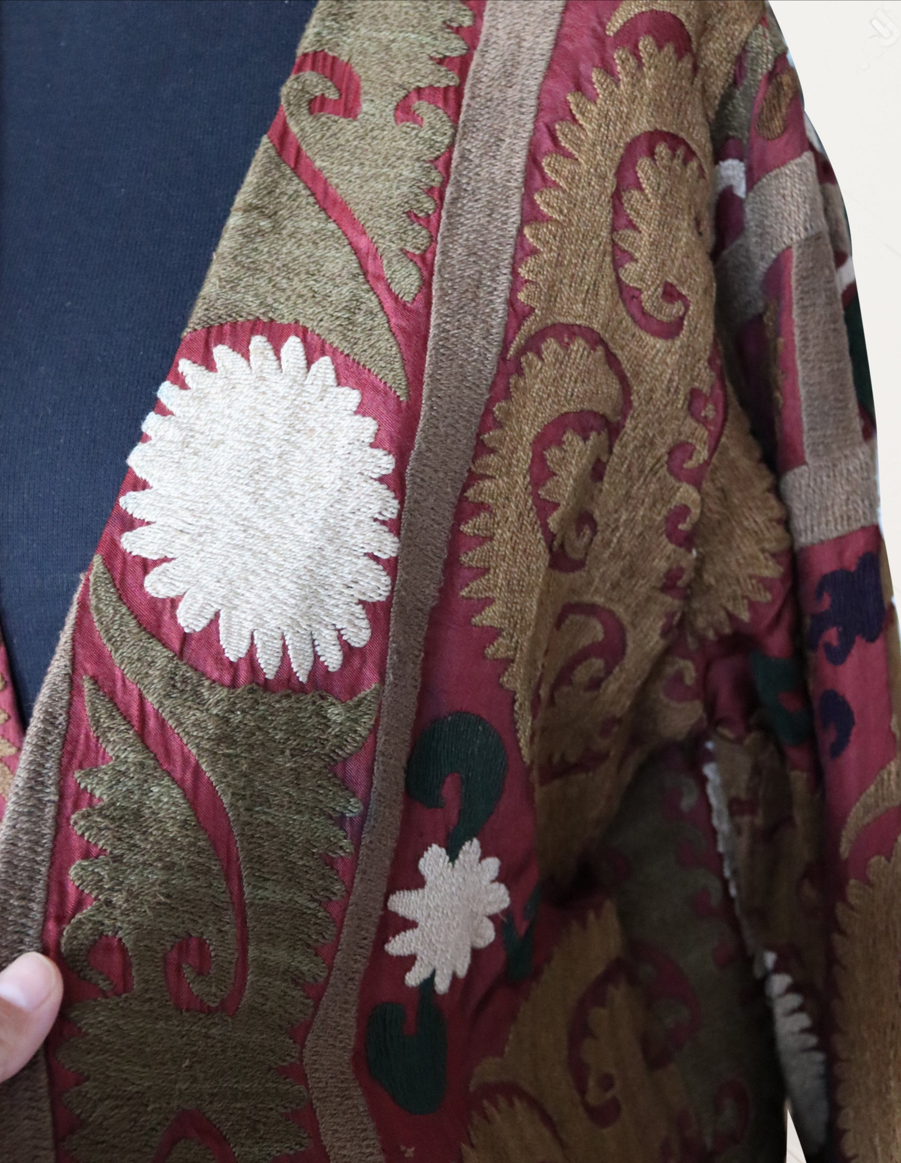 vintage suzani caftan sc 011