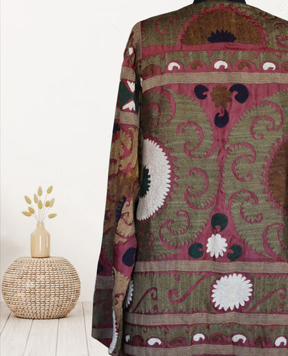 vintage suzani caftan sc 011