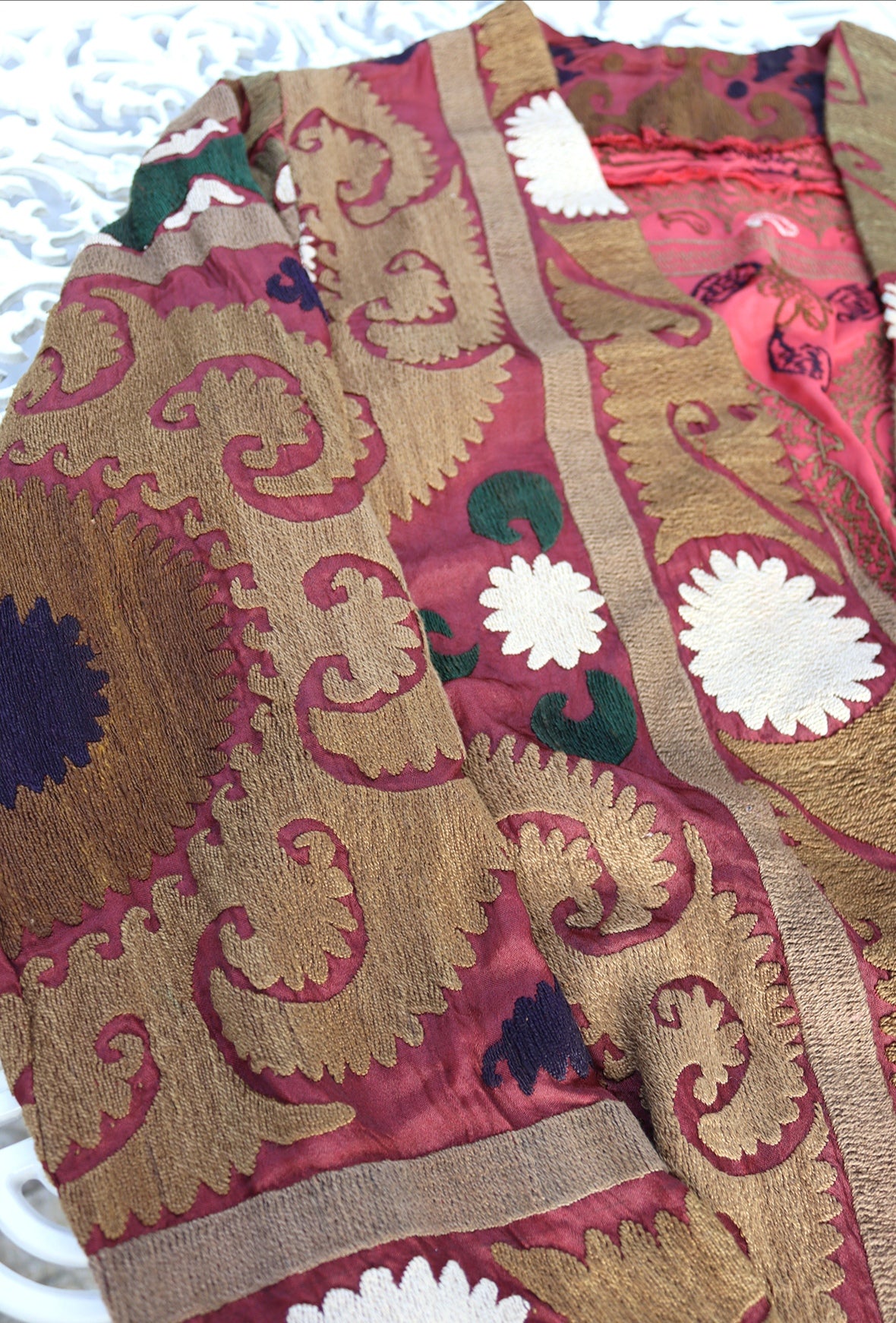 vintage suzani caftan sc 011