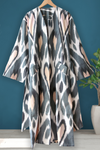 Cotton Ikat Caftan 023