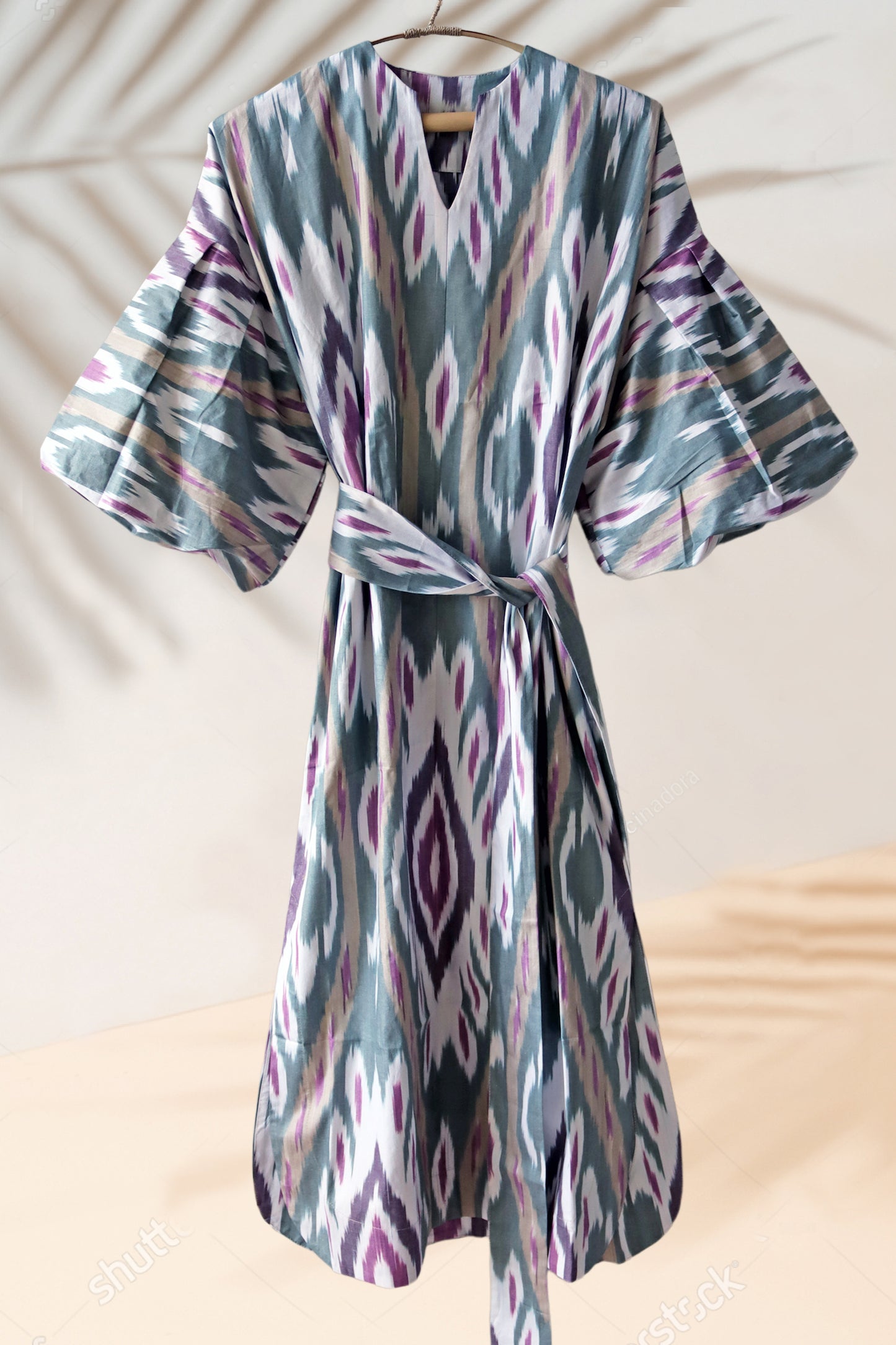 Cotton Ikat Dress 001