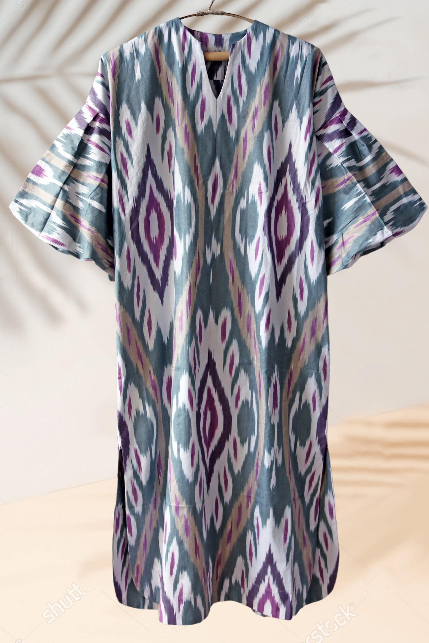 Cotton Ikat Dress 001
