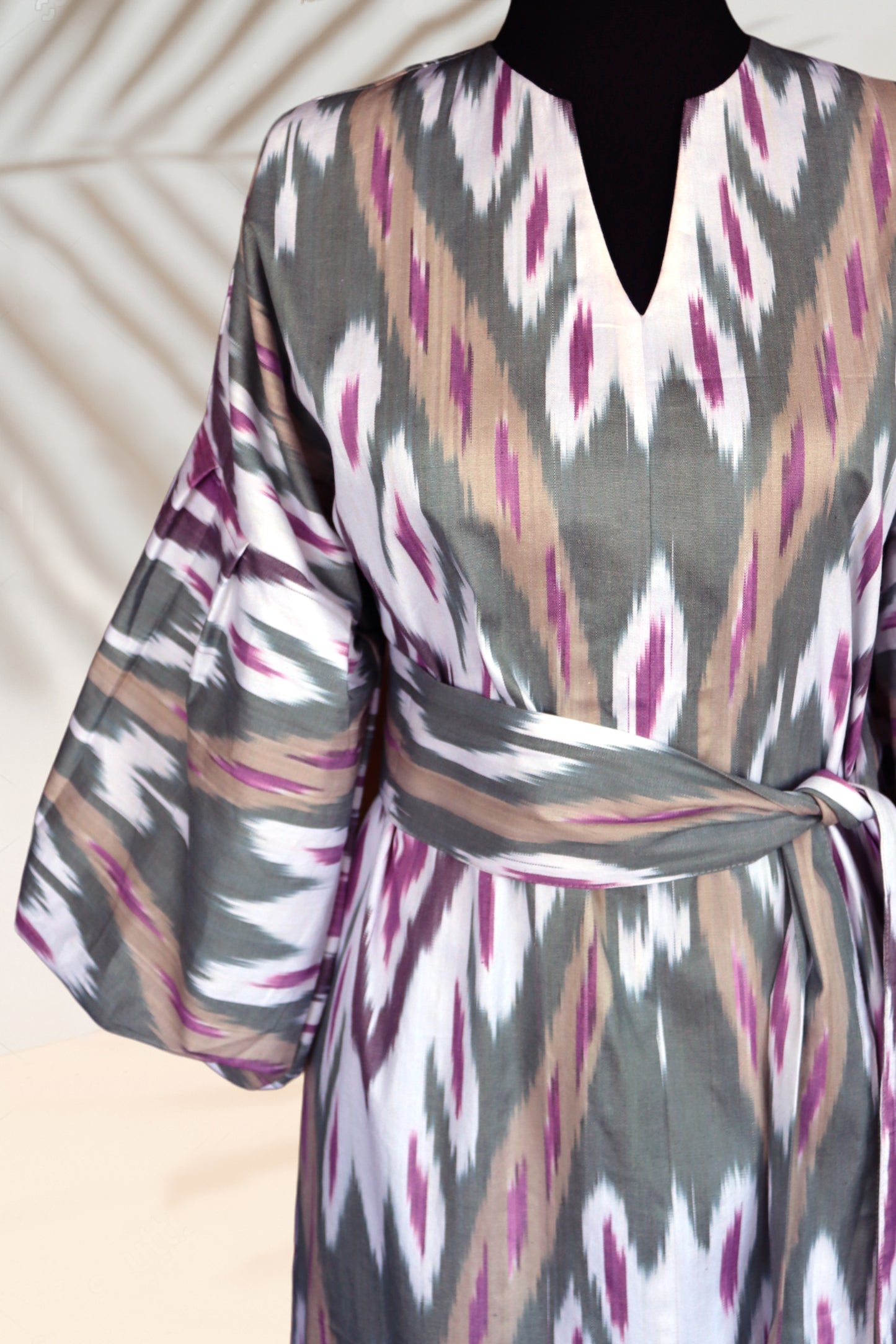 Cotton Ikat Dress 001