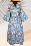 Cotton Ikat Dress 003