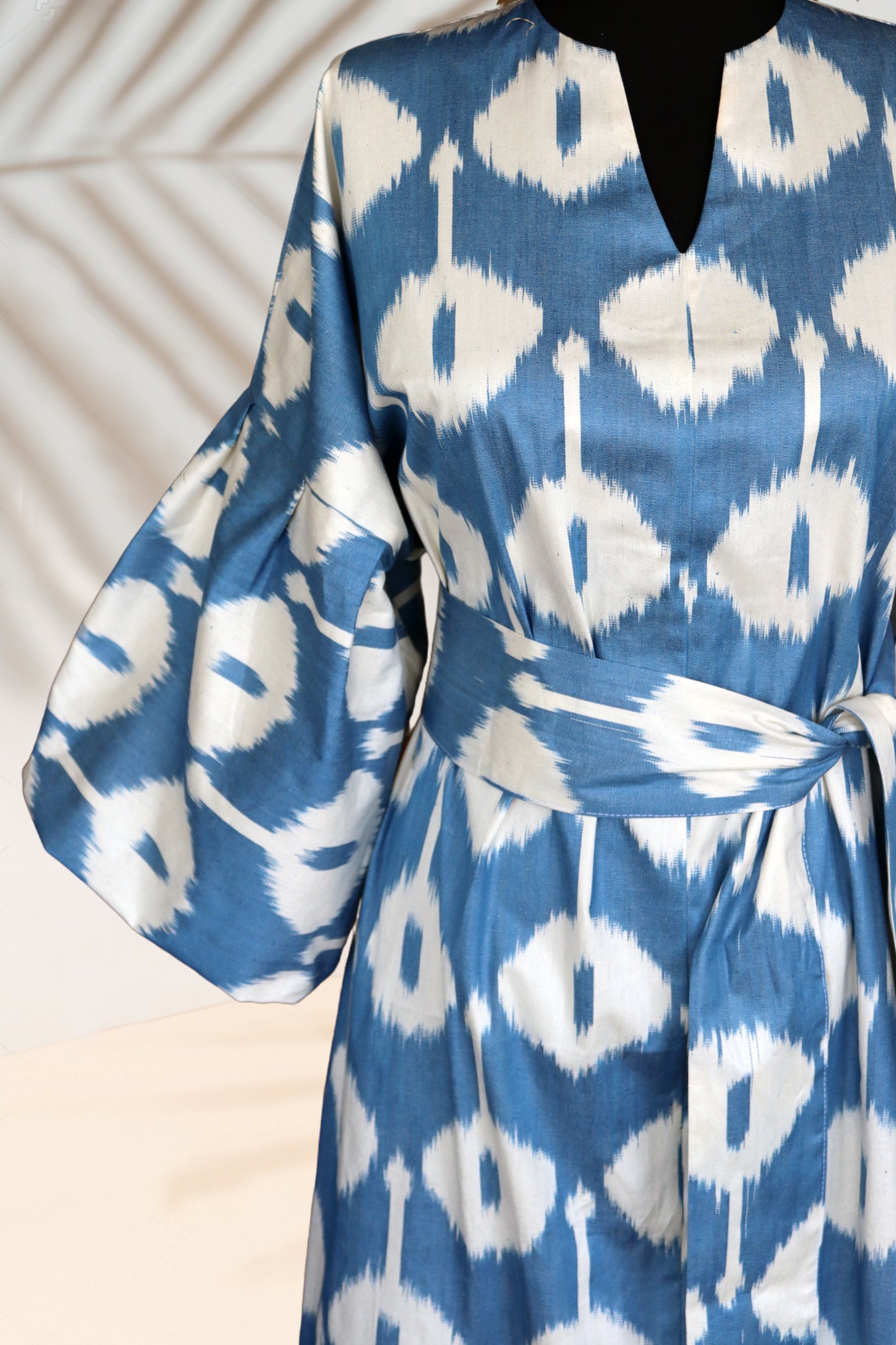 Cotton Ikat Dress 006