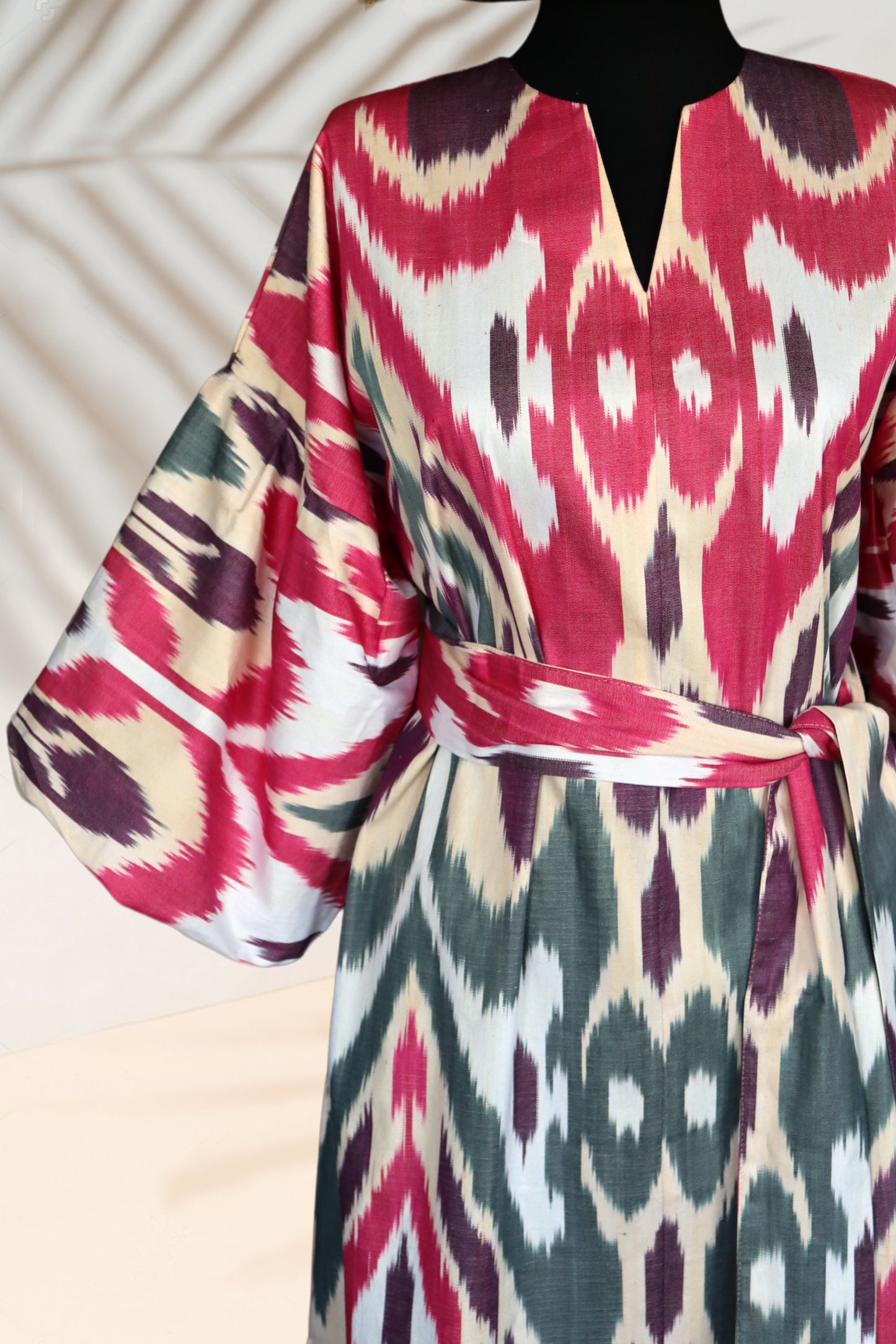 Cotton Ikat Dress 007