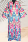 Cotton Ikat Dress 008