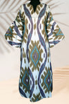 Cotton Ikat Dress 009