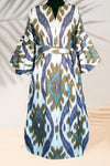 Cotton Ikat Dress 009