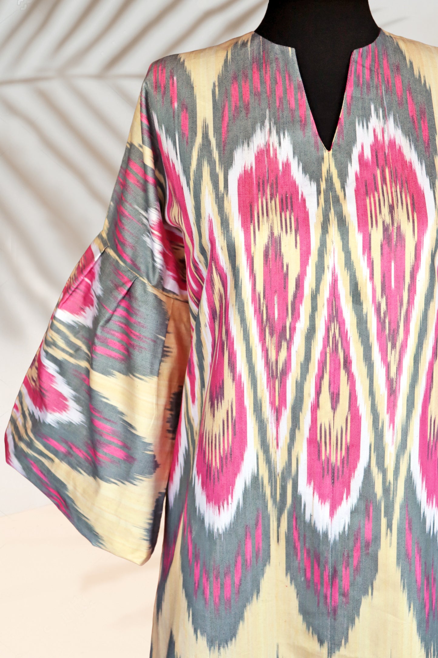 Cotton Ikat Dress 010