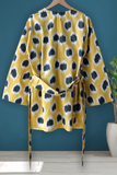 Cotton Ikat Yellow Jacket