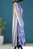 handwoven organic linen ikat caftan 007