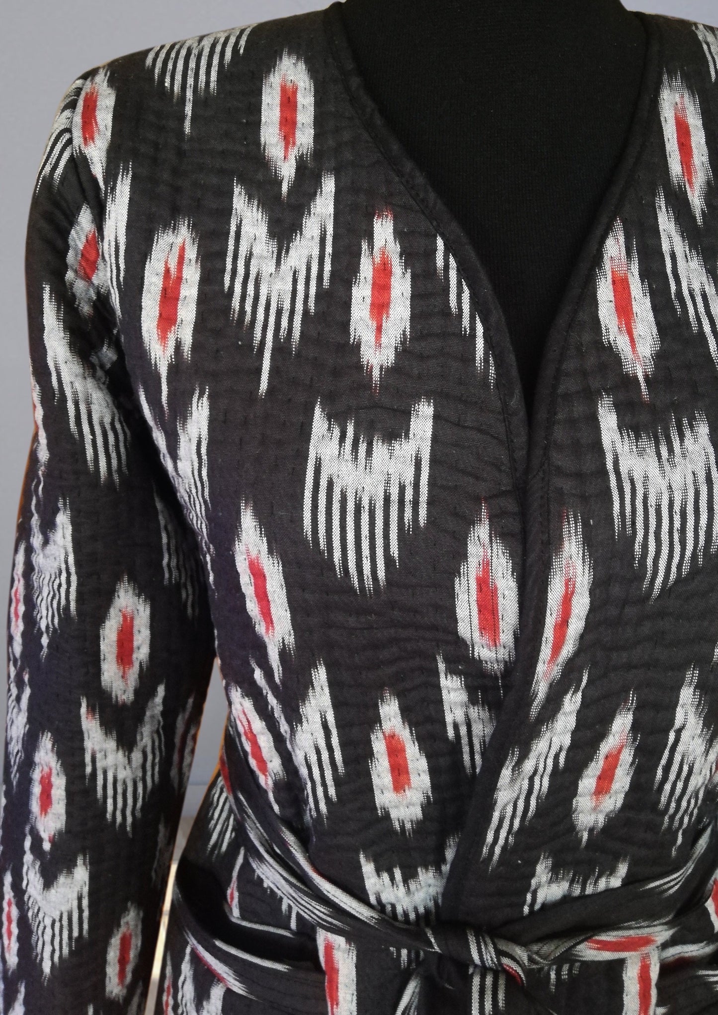 handmade ikat caftan ic 007