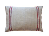 vintage linen cushion 40x60cm vl005