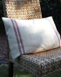 vintage linen cushion 40x60cm vl005