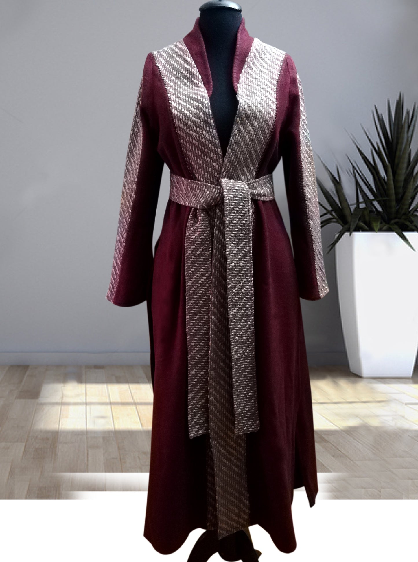 handmade caftan wool&silk