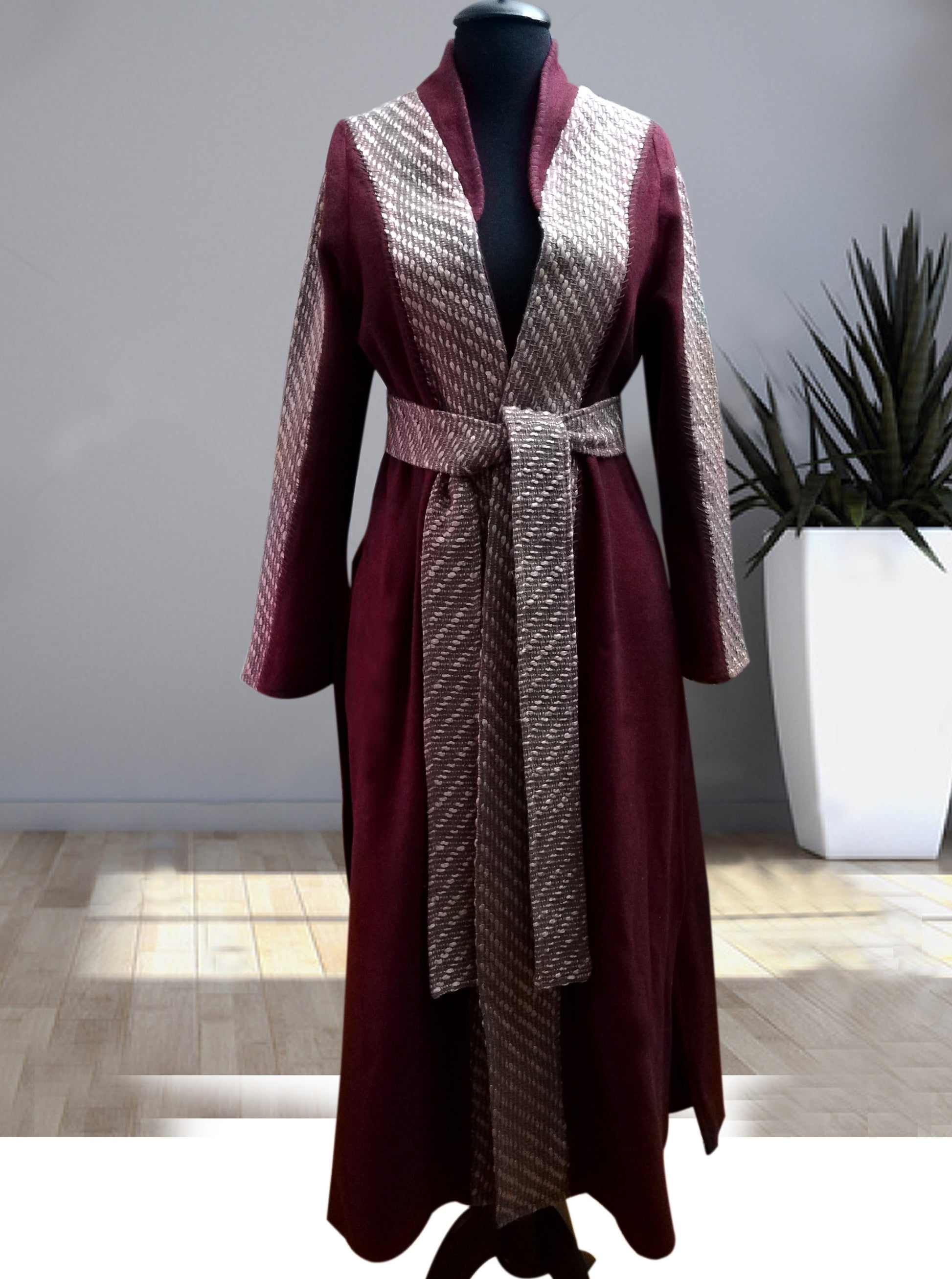handmade caftan wool&silk
