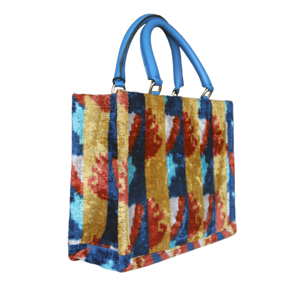 Medium Tote Bag with Leather Handle  107