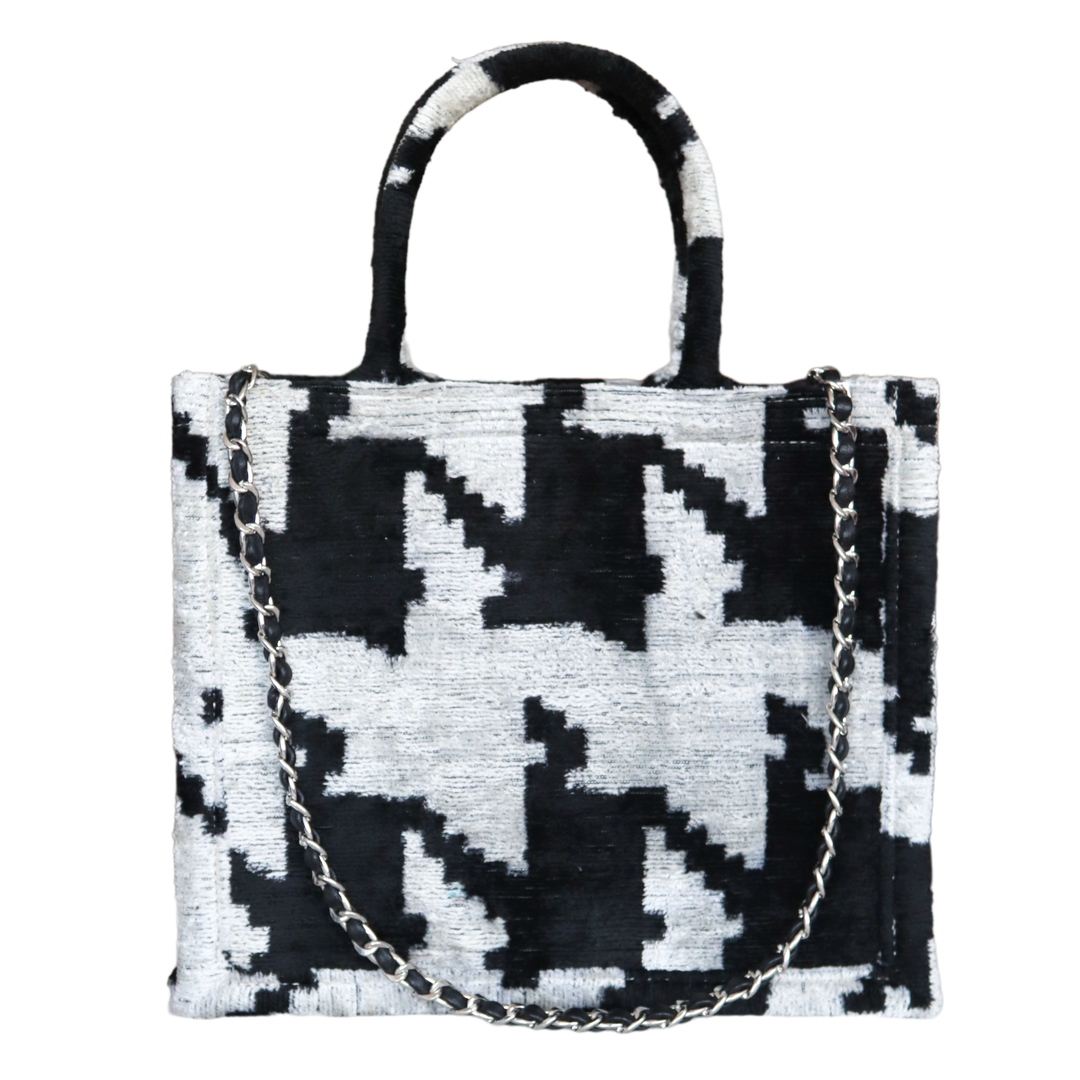 Silk Velvet Ikat Mini Tote Bags – MIASETA
