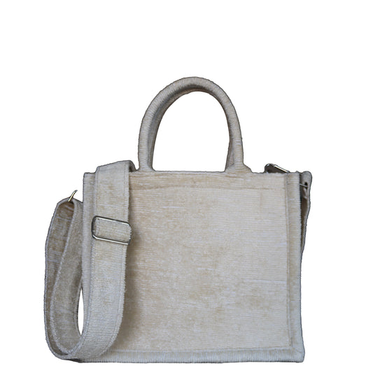 Mini Totebag Ecru 06
