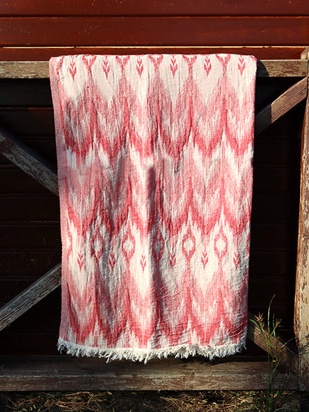 turkish pashtemal ikat print 3set (towel)